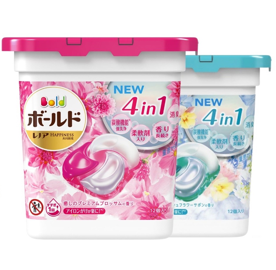 VIÊN GIẶT XẢ QUẦN ÁO GEL BALL BOLD 4IN1