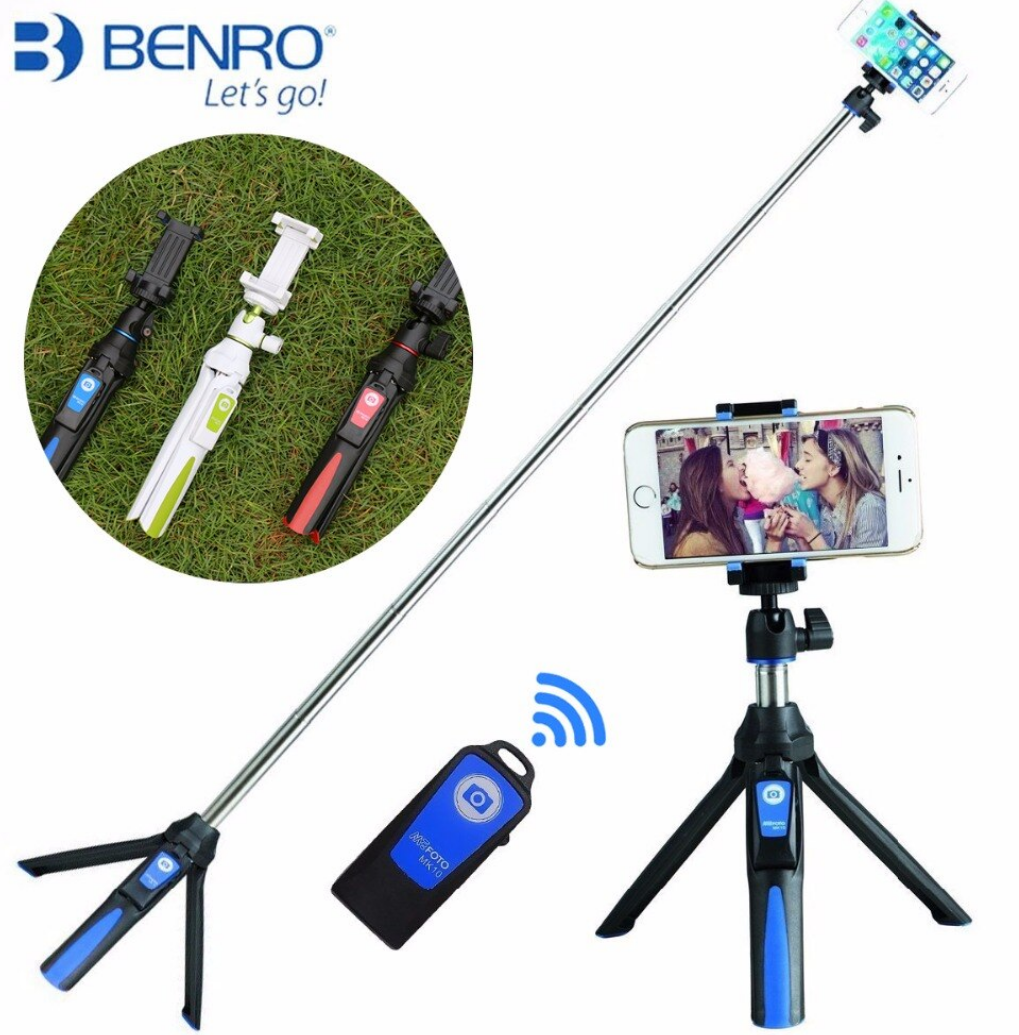 Tripod Smart Mini With Monopod Mefoto MK10 Benro - Hàng Nhập Khẩu