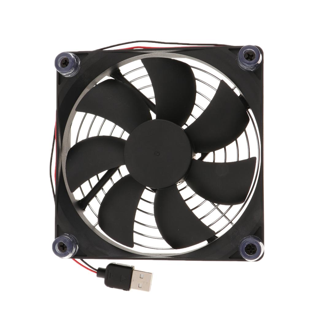 USB Fan Silent Cooler Portable Table Fan For Desktop Computer