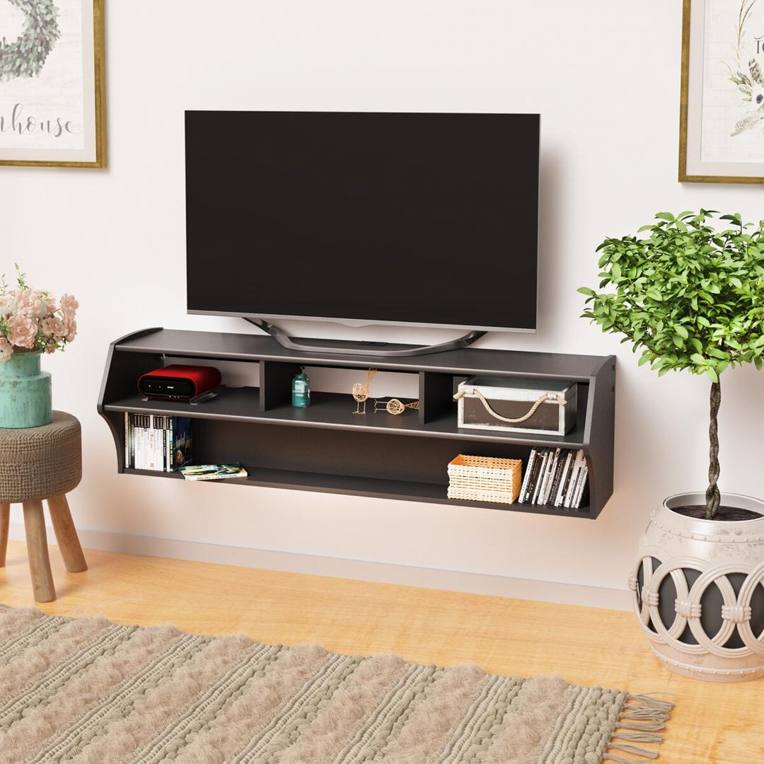 Kệ Tivi gỗ hiện đại SMLIFE Tobey | Gỗ MDF dày 17mm chống ẩm | D150xR40xC45cm