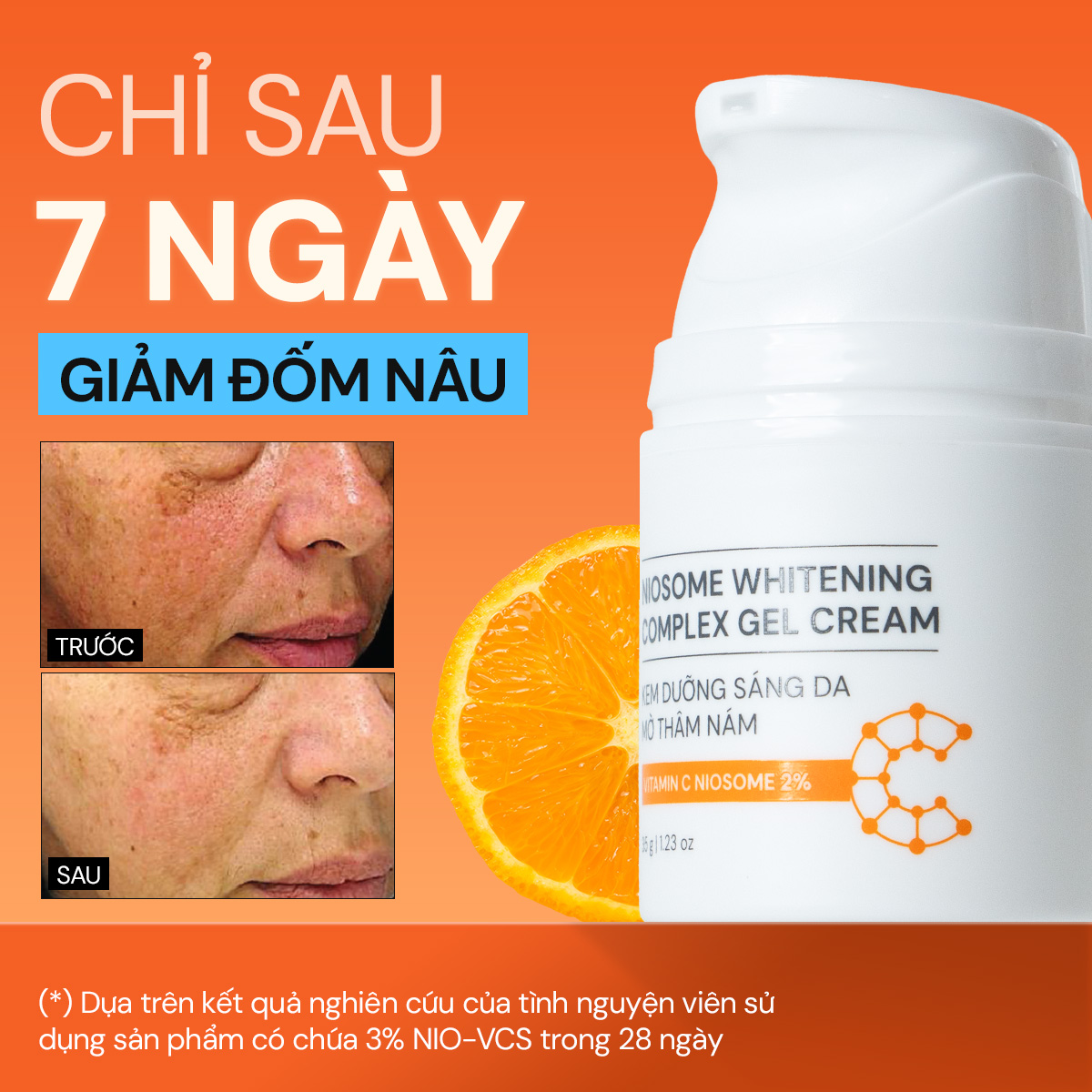 Kem Dưỡng Ẩm Vitamin C 2% Oribe hỗ trợ trắng da, mờ nám