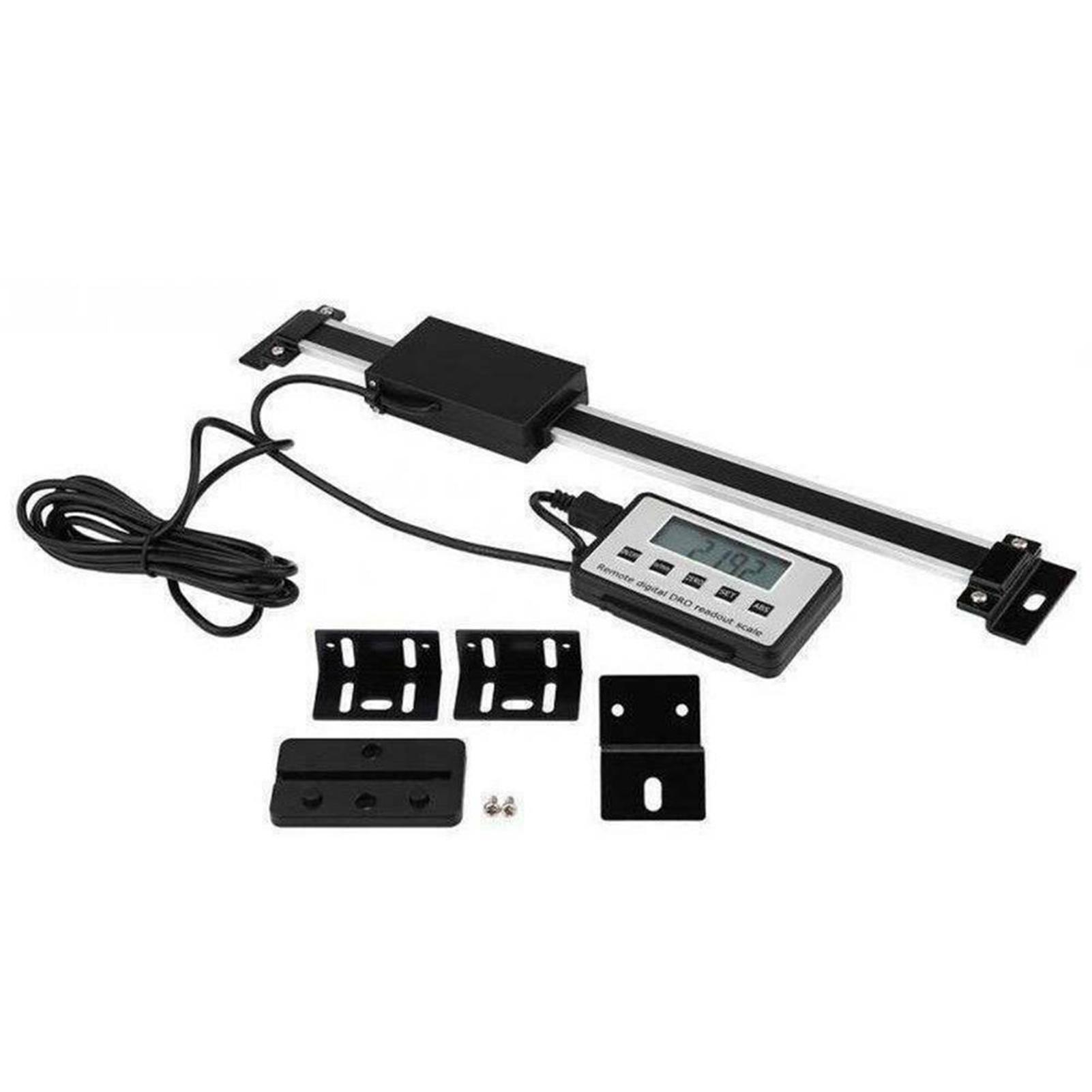 0-300mm Digital LCD Accurate DRO Readout Scale For Milling Lathe Linear Tool