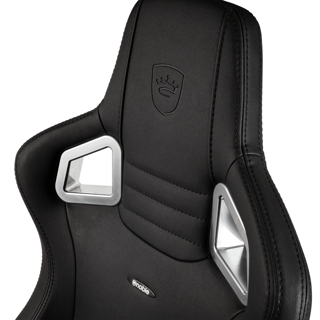 Ghế gaming cao cấp Noblechairs Epic Black Edition PU leather - Hàng chính hãng