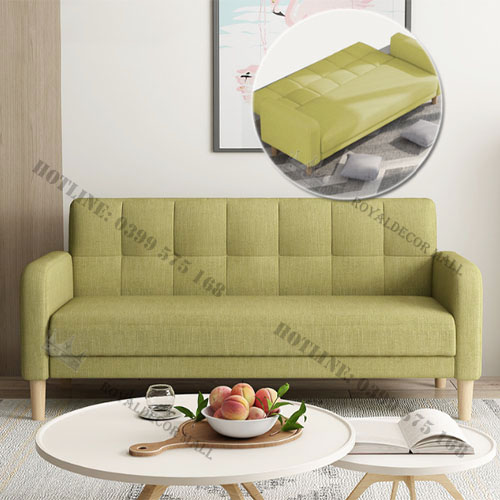 Ghế Sofa Giường Phòng Khách, Sofa Giường Thông Minh Gấp Gọn Chất Liệu Bọt Biển Cao Cấp - A02