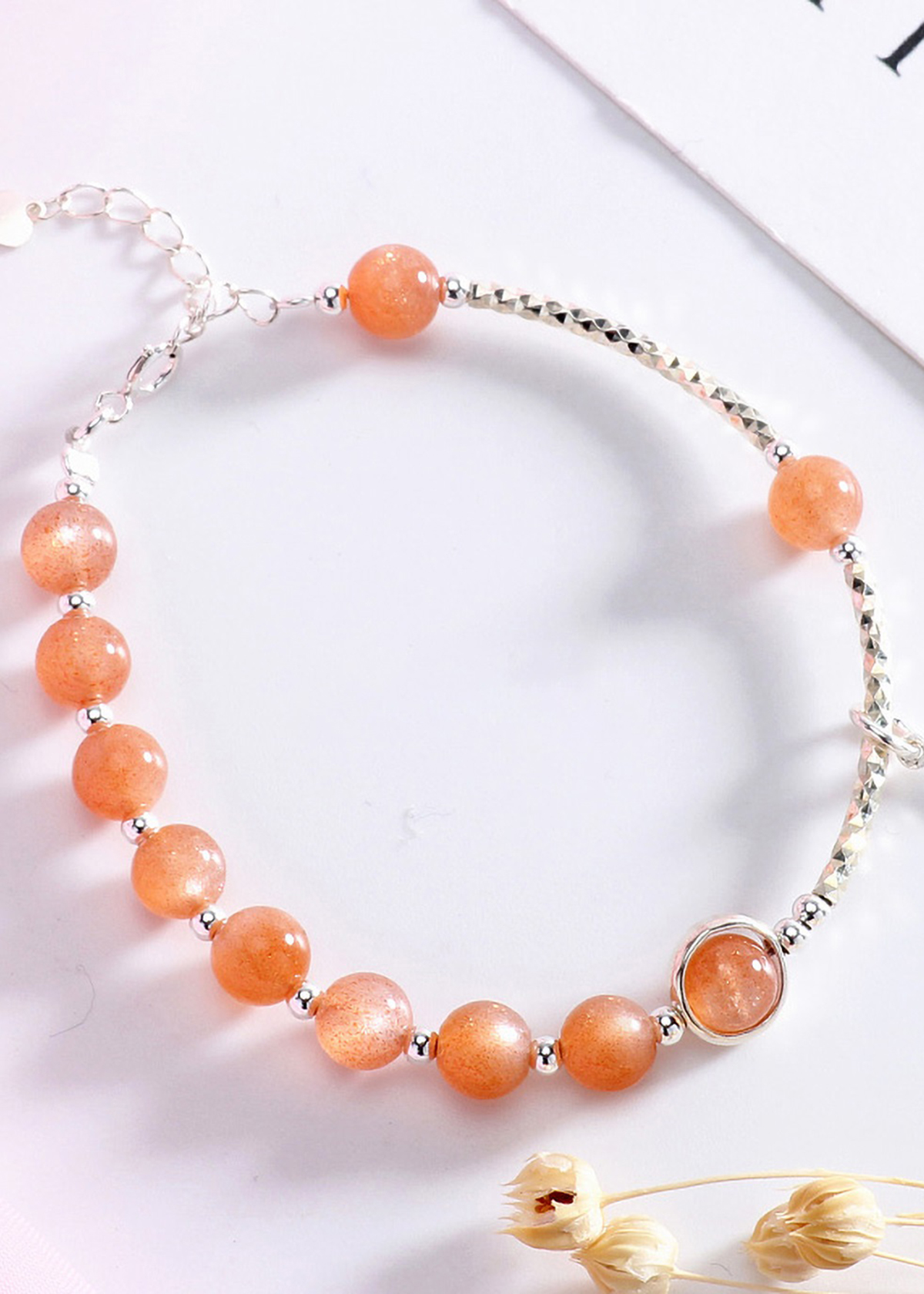 Vòng tay đá thiên nhiên phối lắc trái tim - Ngọc Quý Gemstones