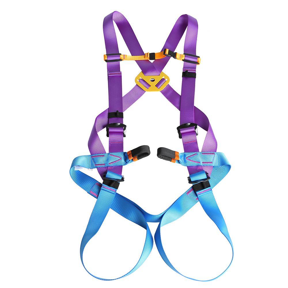 Professional Full Body Rock Climbing Rappelling Safety Harness Equipment - 3 Colors