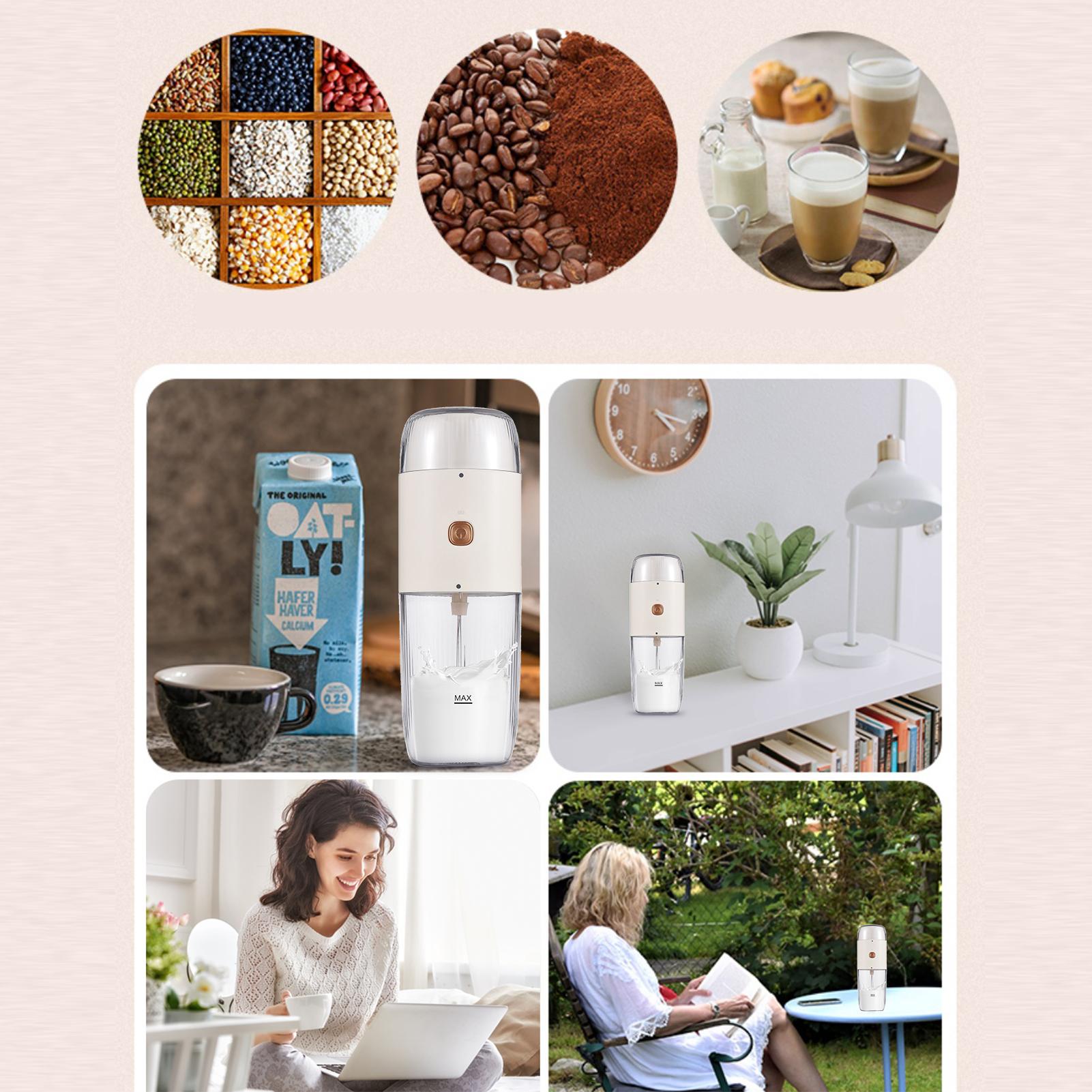 150ml USB Portable Handheld Electric 1500mAh 45W High Power 19000rpm Coffee Grinder Egg Beater Multifunctional Cooker