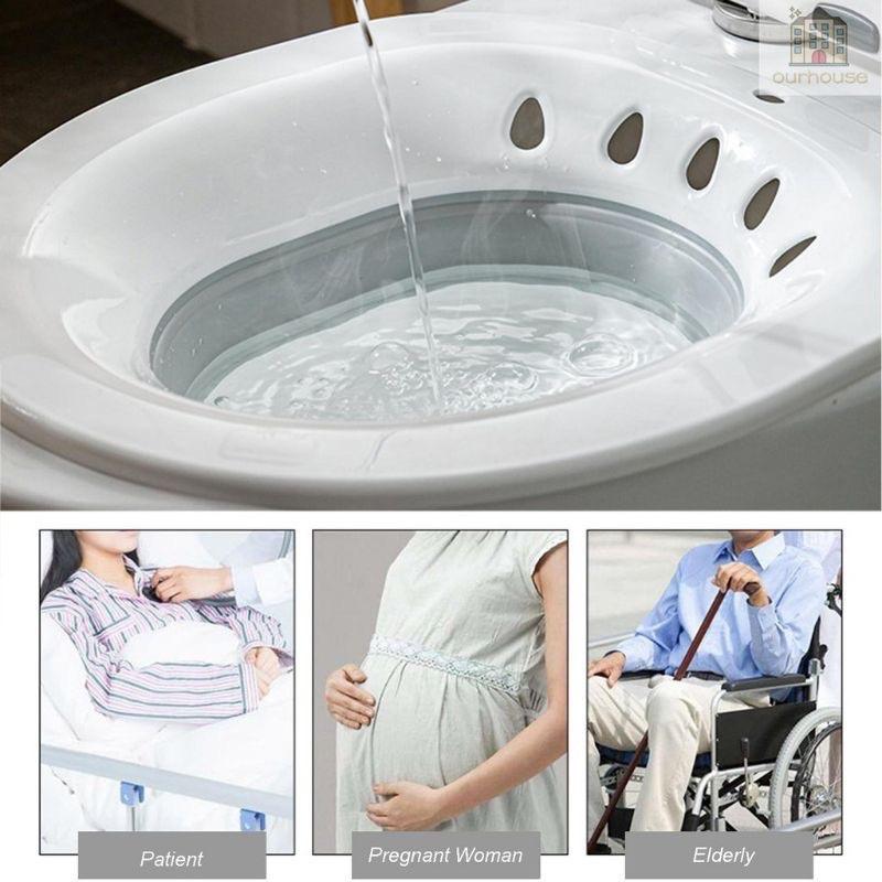 Bô - Chậu ngâm vùng kín cho phụ nữ sau sinh có thể gấp gọn