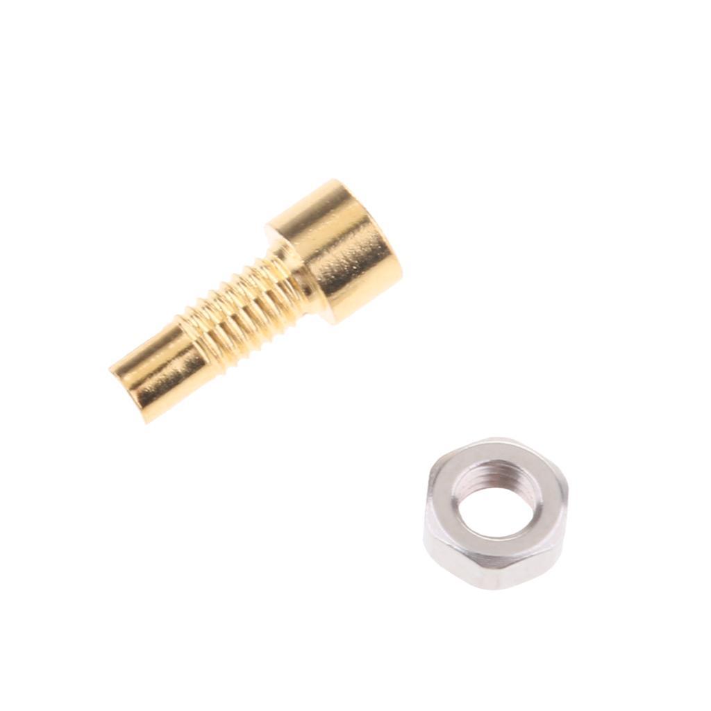 4x Pure Copper Plated Headphone Connector MMCX Screws Earphone Accessories