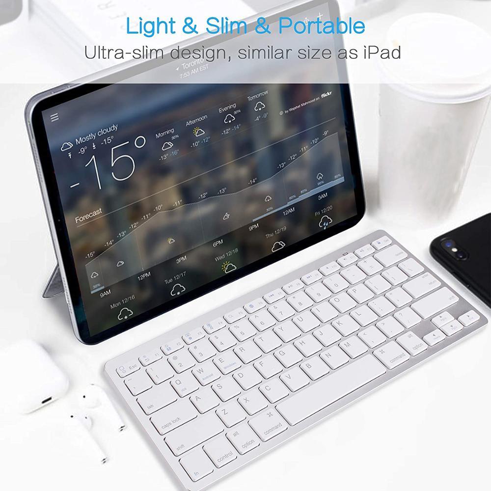 Siêu Bàn Phím Bluetooth không Dây cho iPad,iPhone,Samsung Android, Windows, MÁY TÍNH máy tính bảng Điện Thoại Bàn Phím