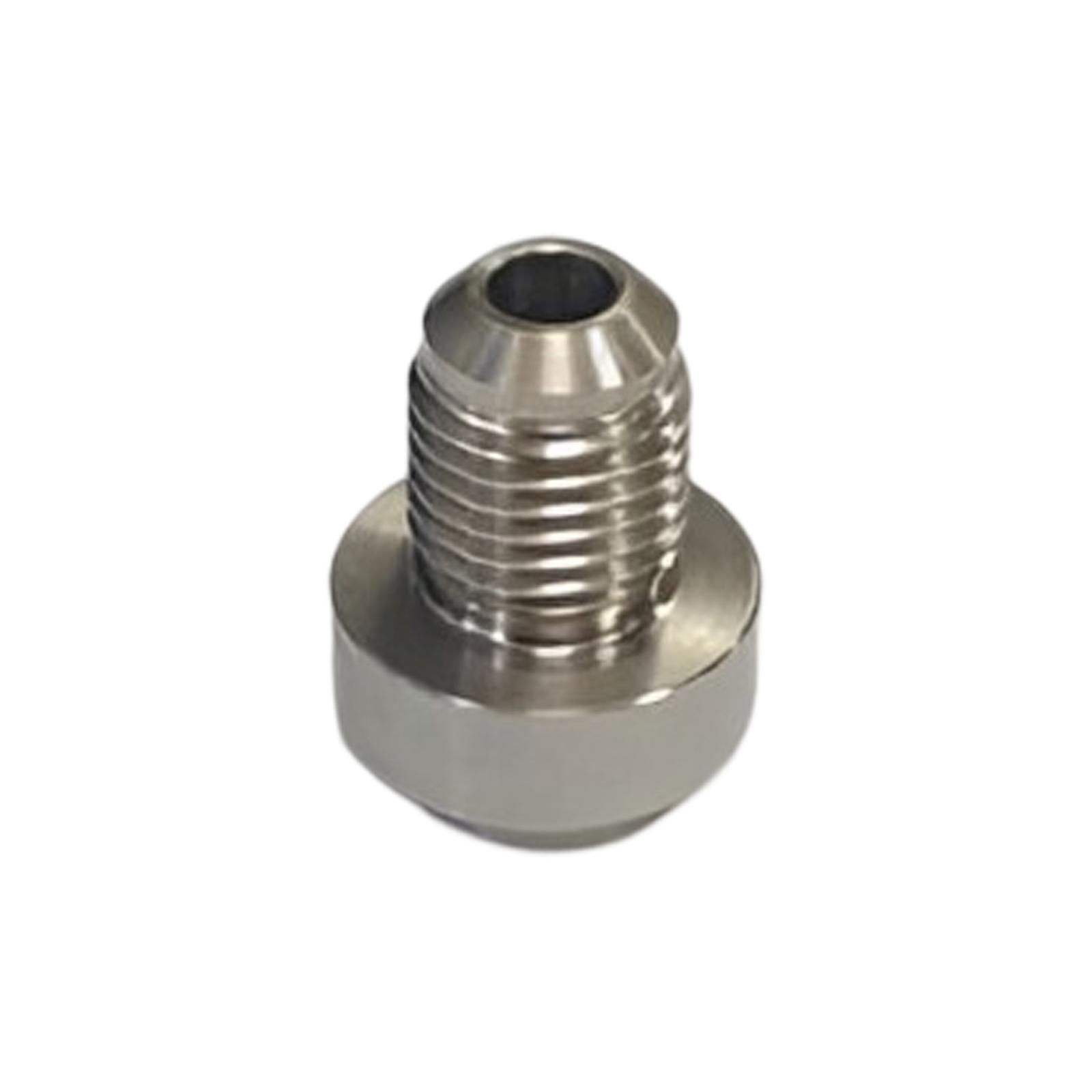 Stainless Steel Male Weld on Fitting Male Billet Assembly Durable Easy Installation Spare Parts Replacement Water Fuel Oil Tank Hose Adapter