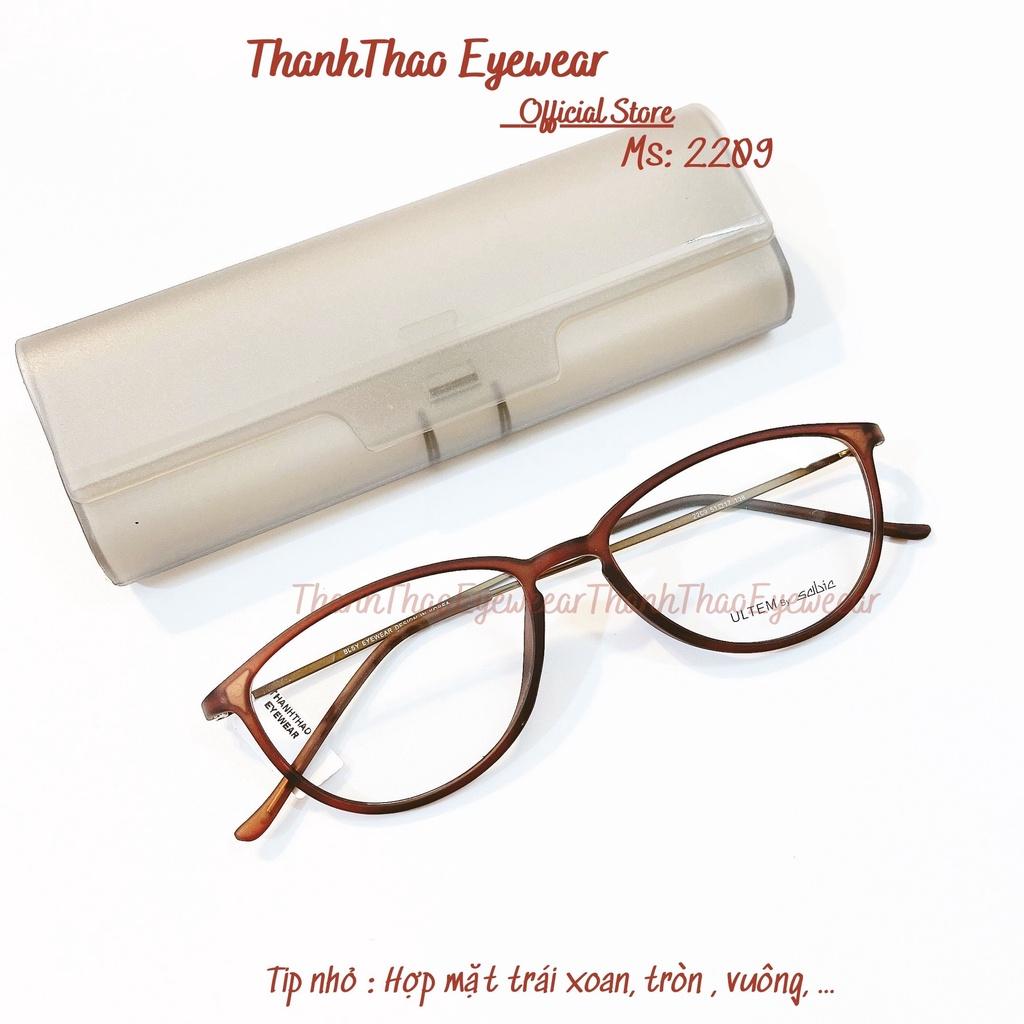 Kính Cận Mắt Mèo Dáng Tăm Mảnh Mini Gọng Kính Cận 2209 Nhiều Màu Cao Cấp- ThanhThao Eyewear