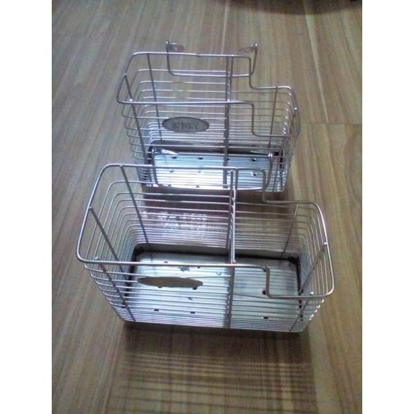 Ống đựng đũa thìa inox 2 ngăn