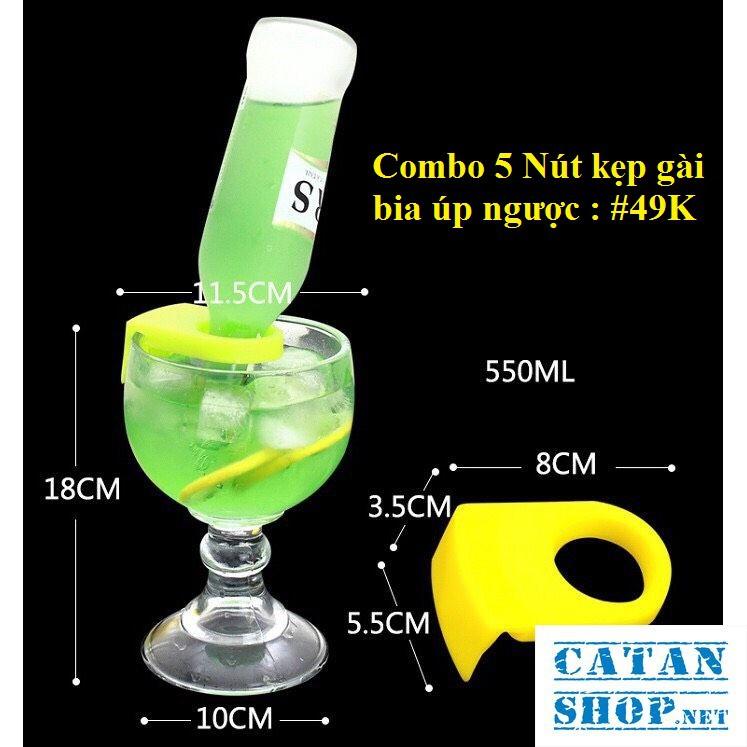 Combo 3 Nút kẹp gài bia úp ngược GD261-Nutupnguoc-3