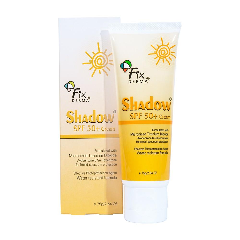 Kem Chống Nắng Fixderma Da Nhạy Cảm Shadow Cream SPF 50+ 75g