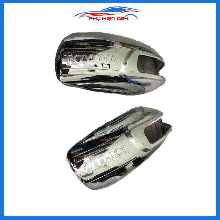 Ốp gương Innova 2006-2007-2008-2009-2010-2011-2012-2013-2014-2015 hở đèn mạ crom bảo vệ chống trầy xe