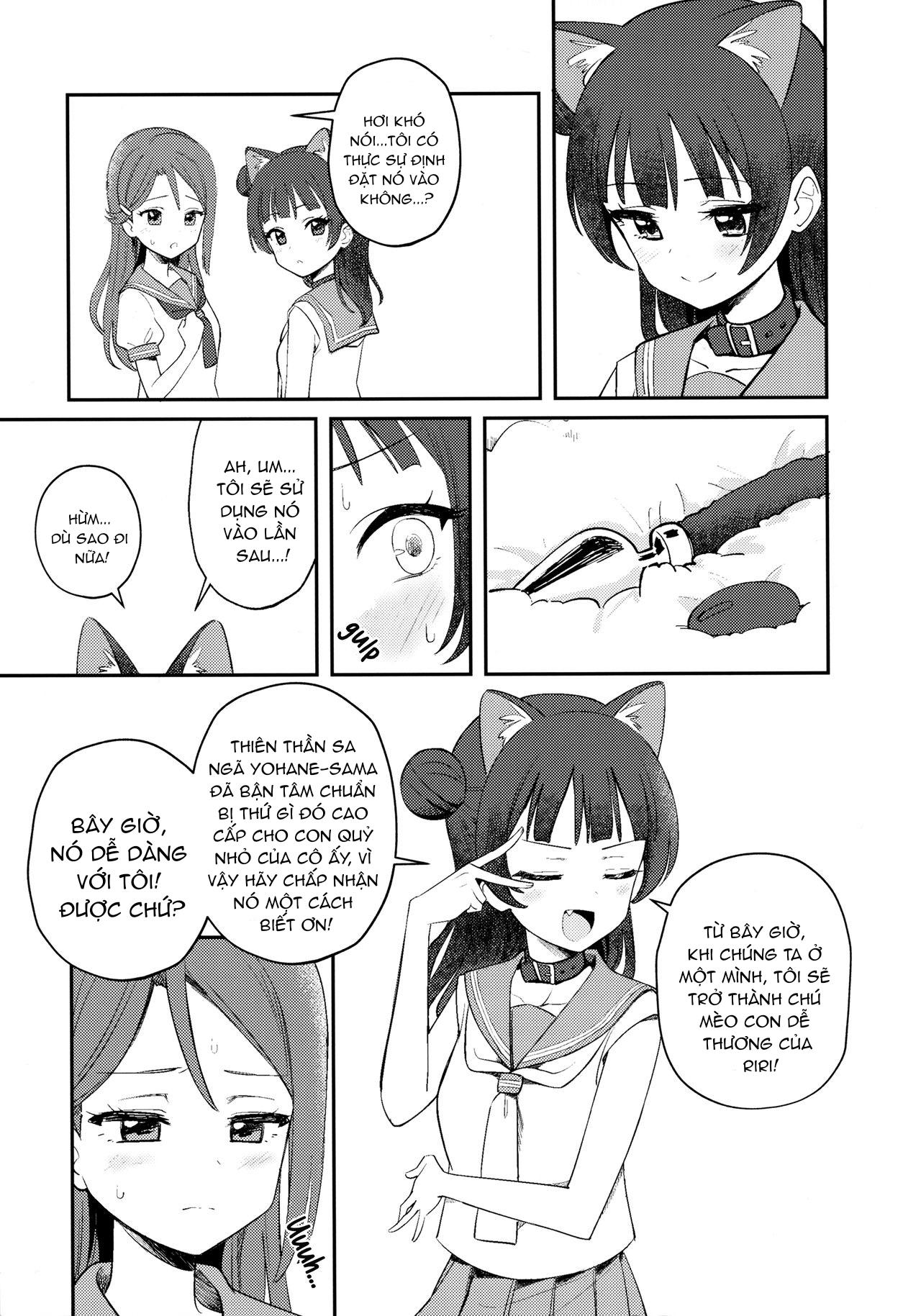 nhật ký dạy học mèo cưng của yohaneko chapter 1 3