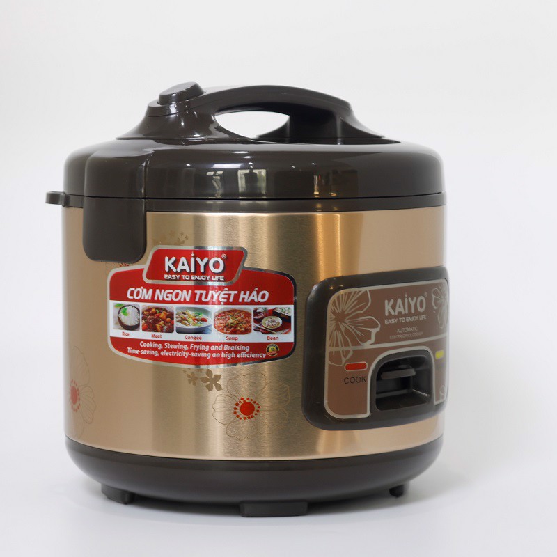 Nồi cơm điện chống dính KAIYO KY810 - 1.2L- Hàng chính hãng - Giao màu ngẫu nhiên