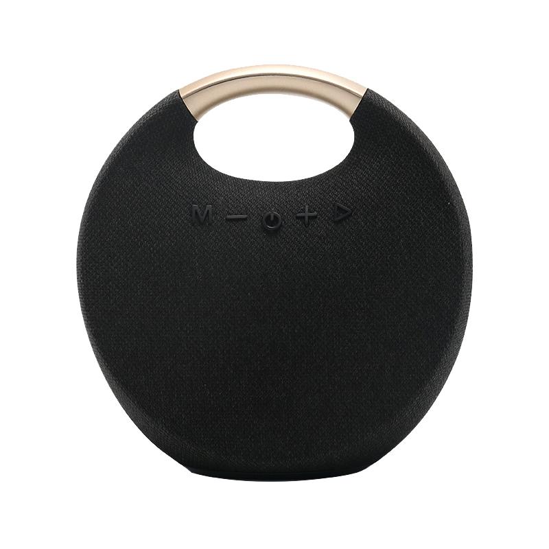 Súng thép nhỏ được cá nhân hóa mới Loa siêu trầm Bluetooth không dây âm thanh nổi Loa di động ngoài trời Âm thanh nhỏ thông minh nhỏ Màu sắc: Đen