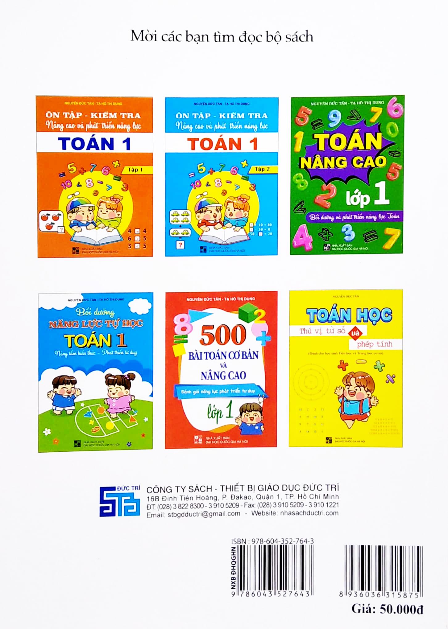 Ôn Tập - Kiểm Tra Nâng Cao Và Phát Triển Năng Lực Toán 1 - Tập 2