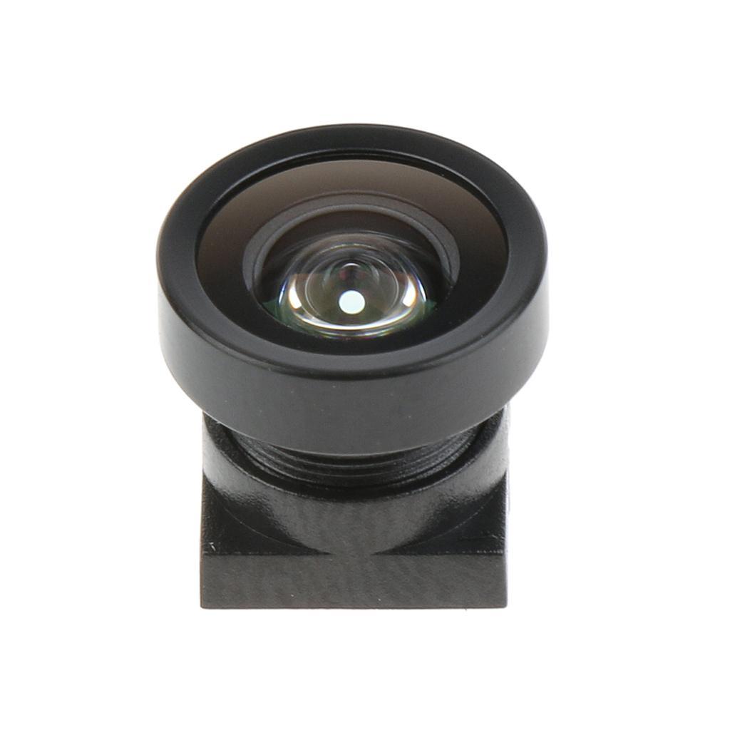 1.7mm Lens Wide Angle Fish Eye 1/3'' M7x0.35 IR Board Fixed For Surveillance Camera - Black
