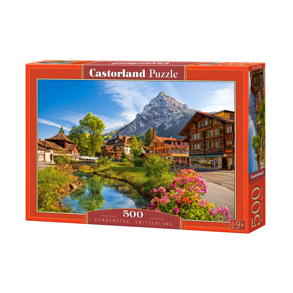 B52363 Đồ chơi ghép hình puzzle Kandersteg, Switzerland 500 mảnh Castorland