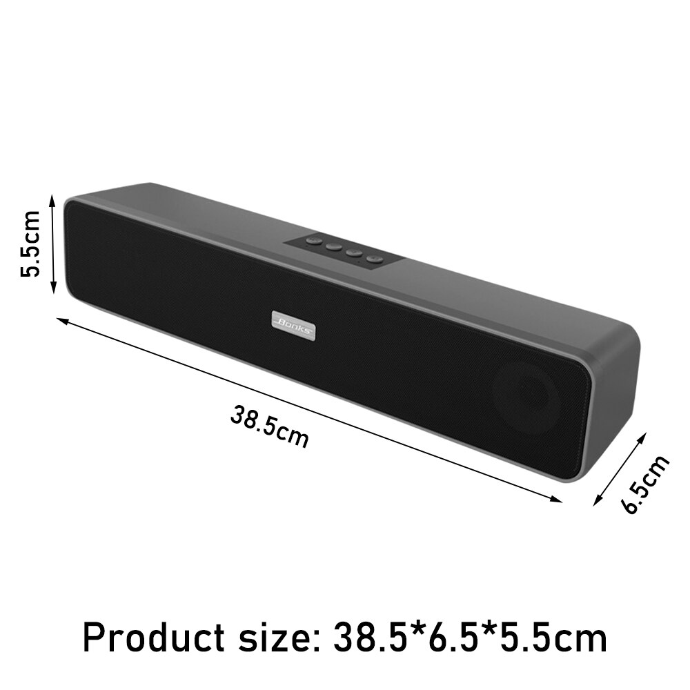 Loa Bluetooth 5.0 Super BASS Bonks N2 Kết Hợp 4 Loa in 1 Bass Treble Siêu Ấm, Hỗ trợ Thẻ Nhớ, Cổng USB, Công Suất Lớn - Tặng Dây Jack 3.5mm, Hàng Chính Hãng