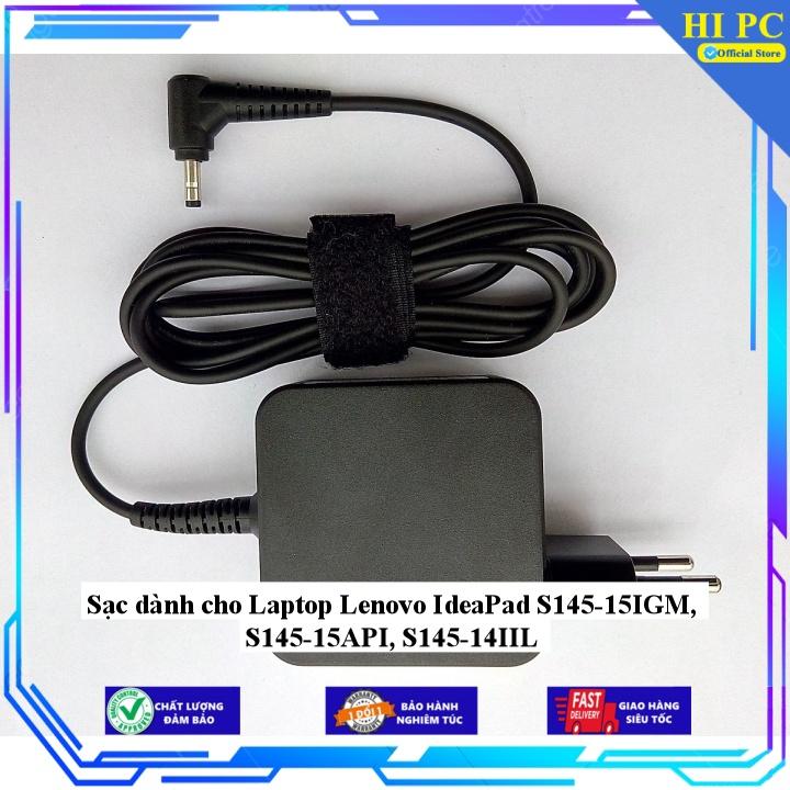 Sạc dành cho Laptop Lenovo IdeaPad S145-15IGM S145-15API S145-14IIL - Kèm Dây nguồn - Hàng Nhập Khẩu