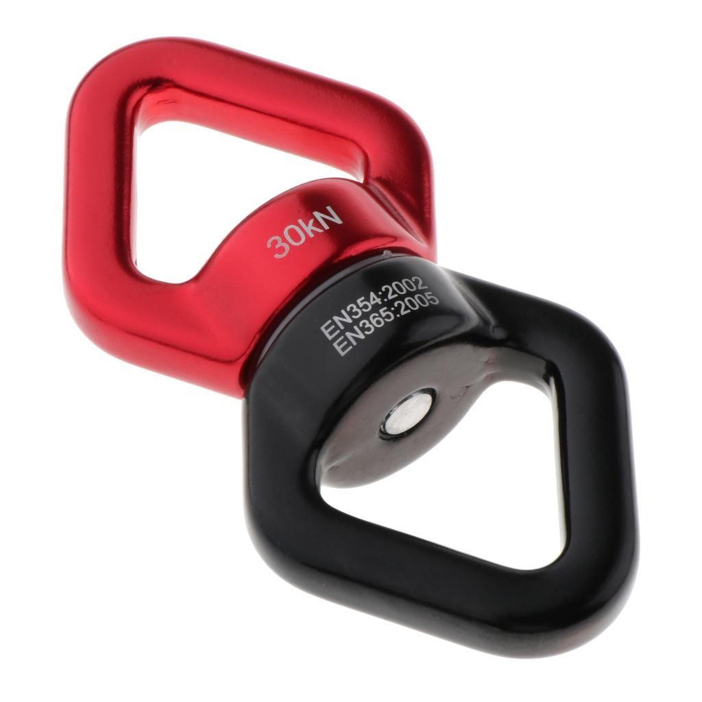 Set Of 2 Swing Swivel Rotational Rock Climbing Swivel Hanger Rope Connector