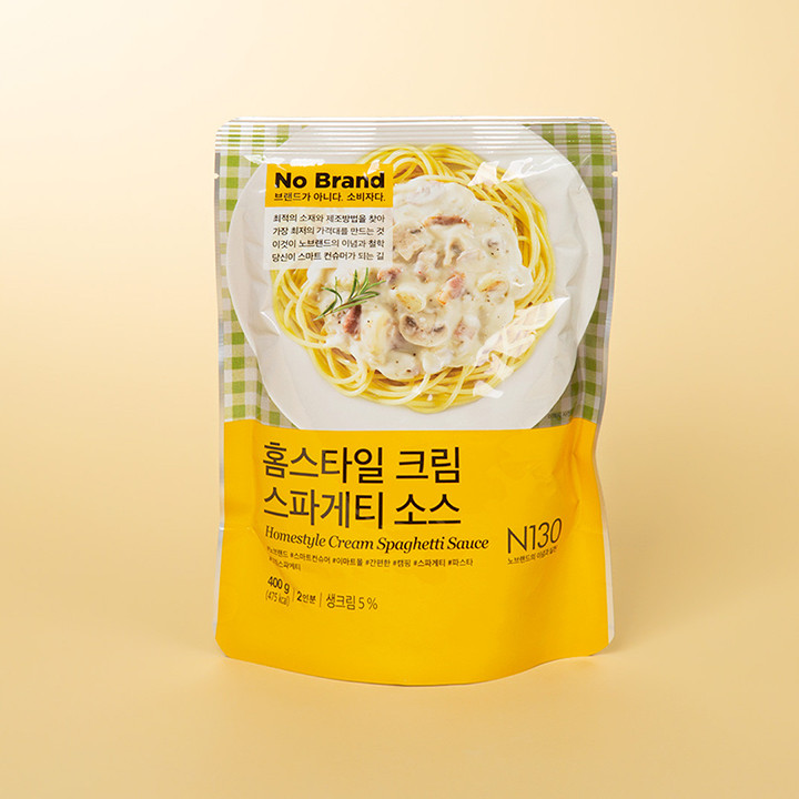 Sốt Kem Mì Ý Kiểu Gia Đình No Brand Túi 400g