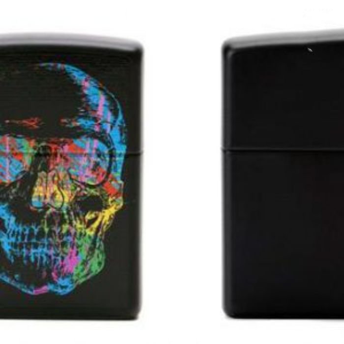 Bật Lửa Zippo 28042 – Zippo X-Ray Skull Black Matte
