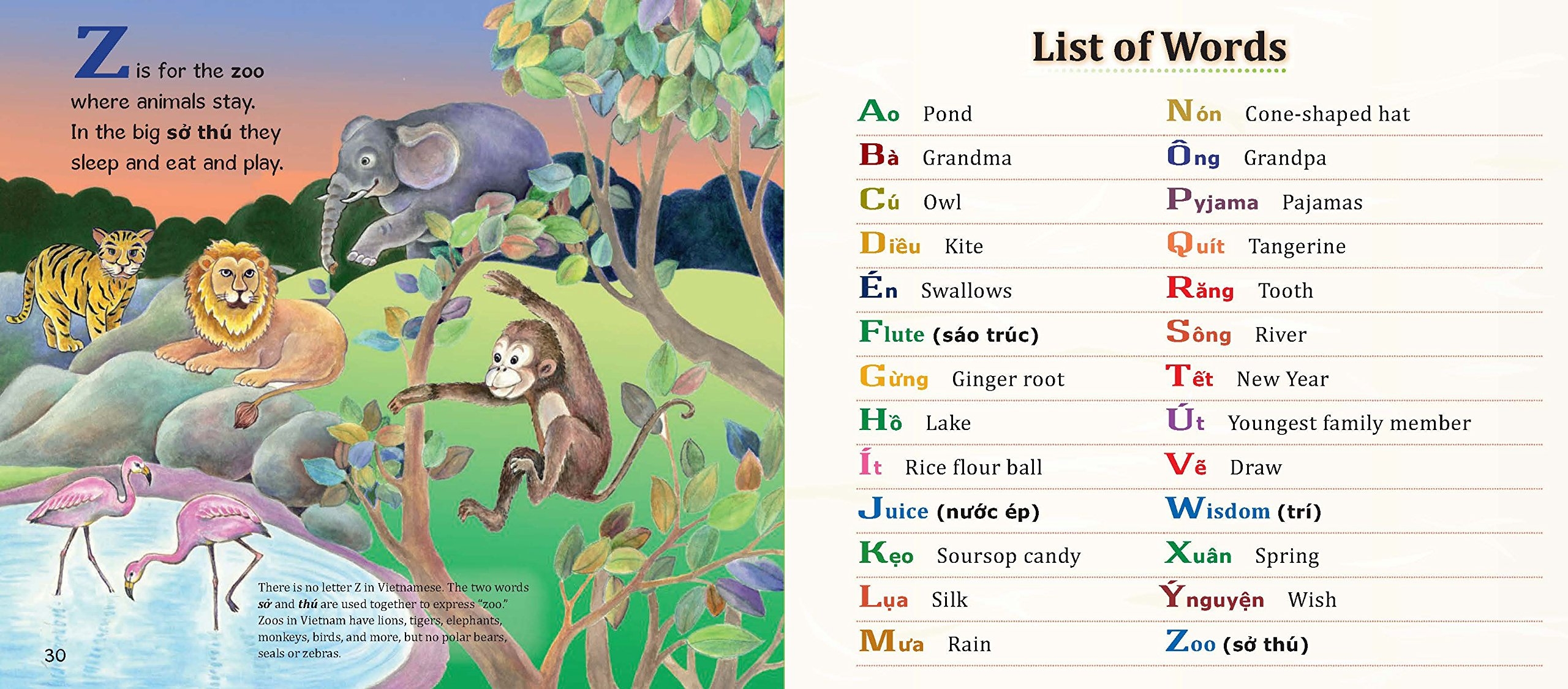 My First Book of Vietnamese Words: An ABC Rhyming Book of Vietnamese Language and Culture