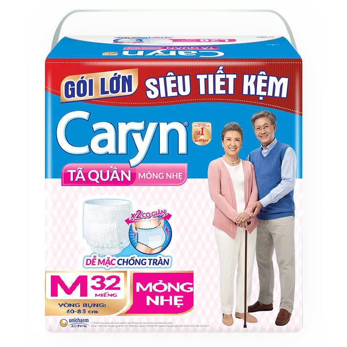 TẢ QUẦN CARYN M32 (32 MIẾNG SIZE M)