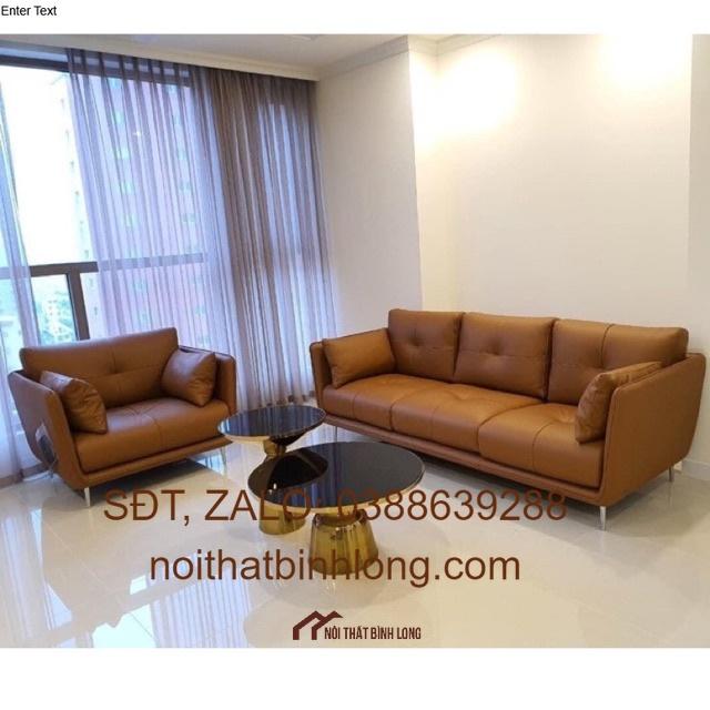 sofa phòng khách da Hàn
