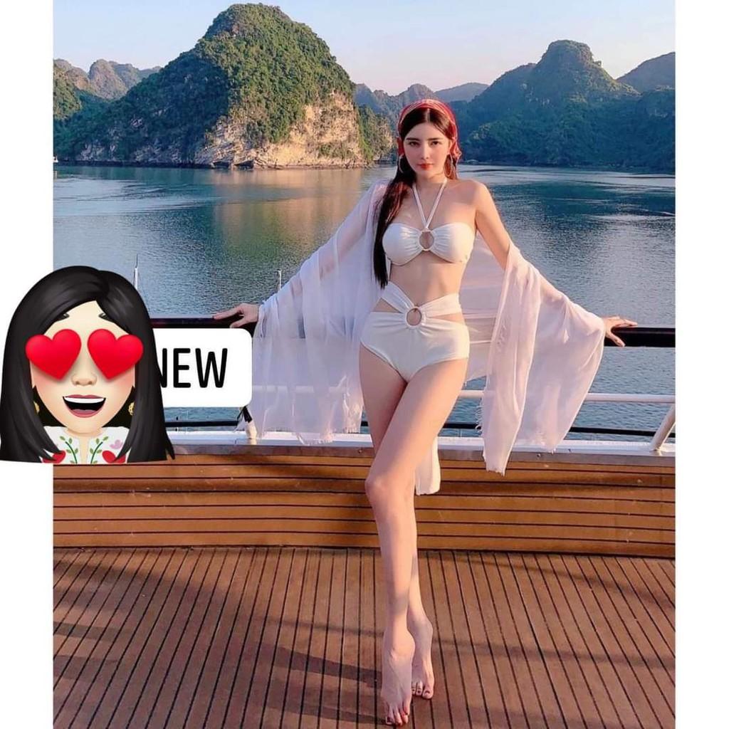 BIKINI 2 Mảnh Phối Khoen Sang Trọng - BIKINISTORE - Màu Xanh Coban
