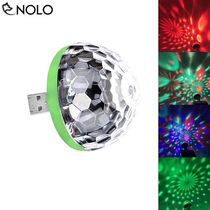 Đèn Led 7 Màu Vũ Trường Nguồn USB Cảm Ứng Theo Nhạc mã VIW58