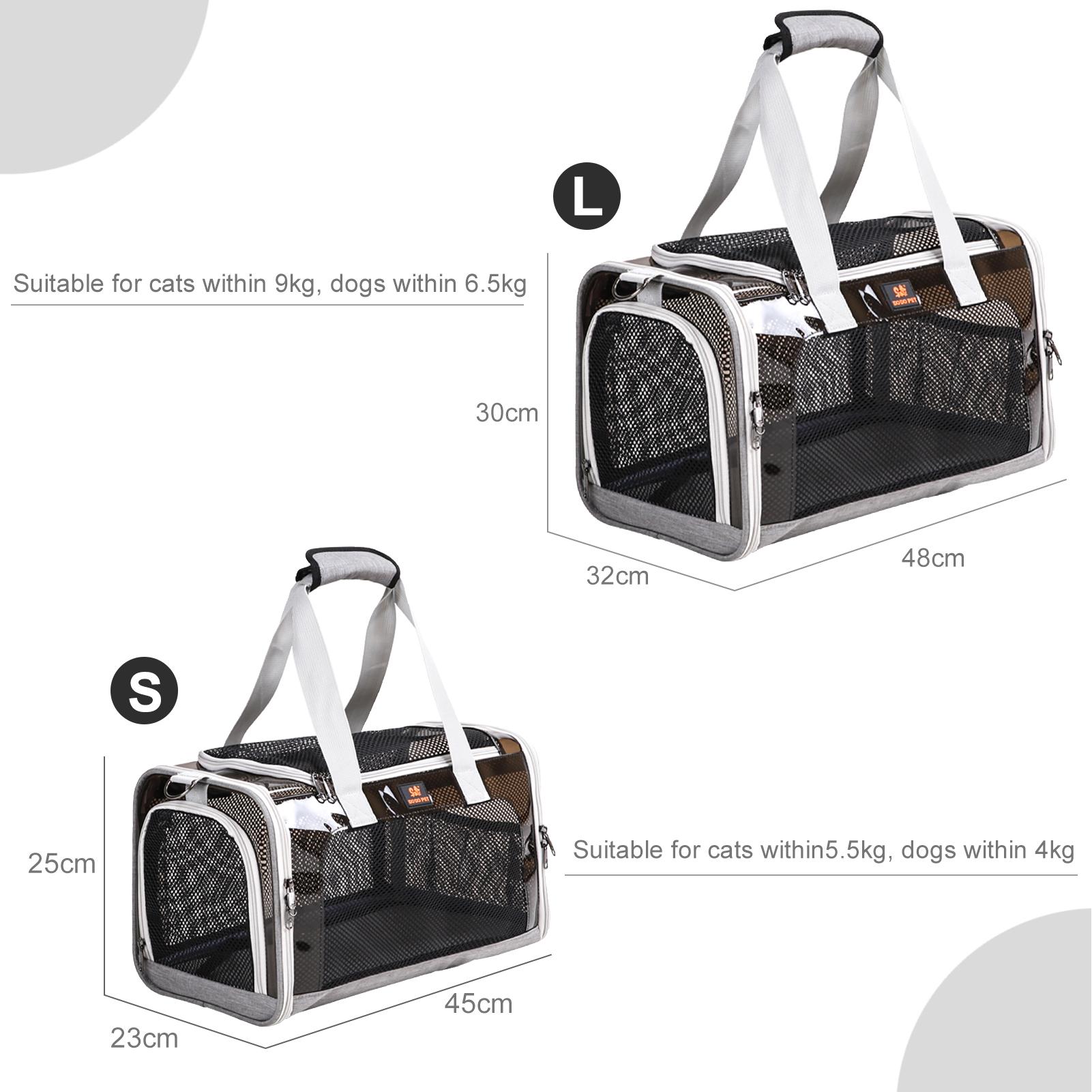 Túi sách và túi đựng đồ cho thú cưng bằng lưới thoáng khí