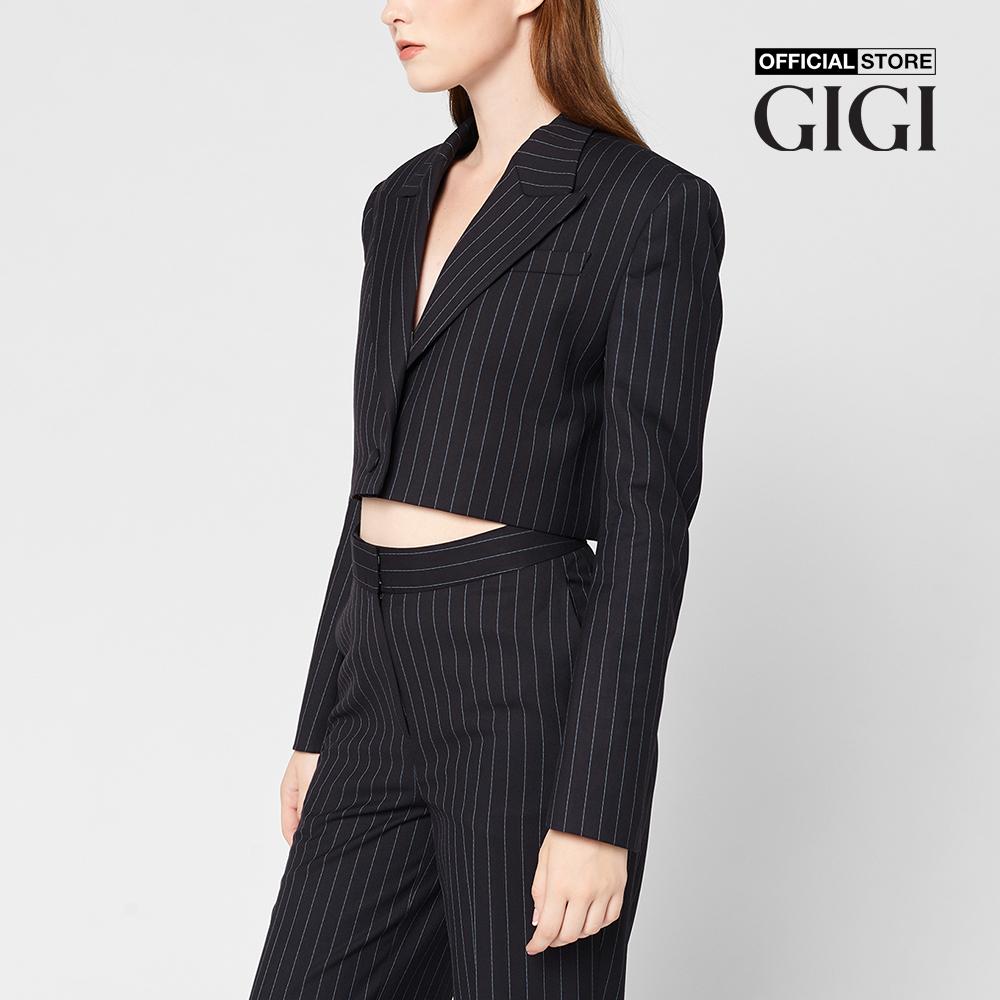 GIGI - Áo blazer nữ tay dài phom croptop hiện đại G1403P212407