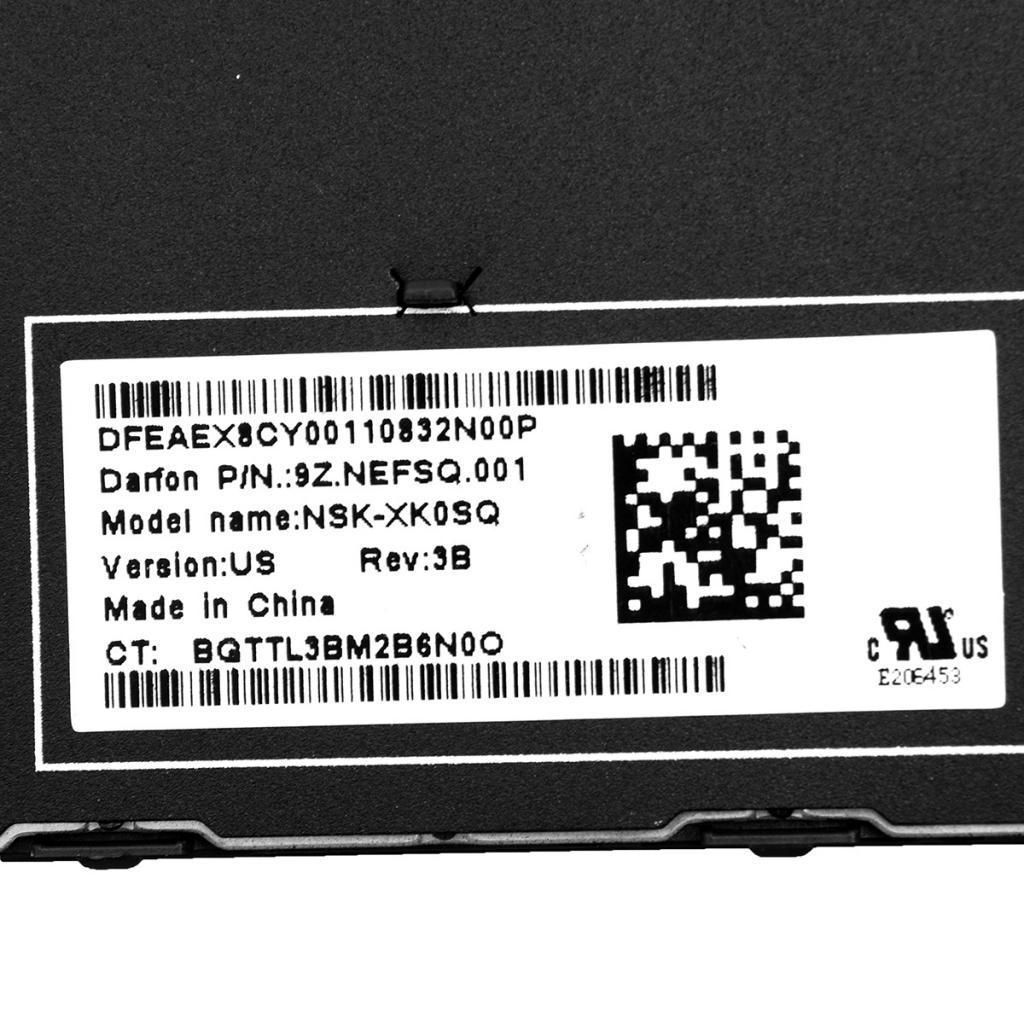 Laptop Replacement US Keyboard for 450 G5 455 w/ Black Frame