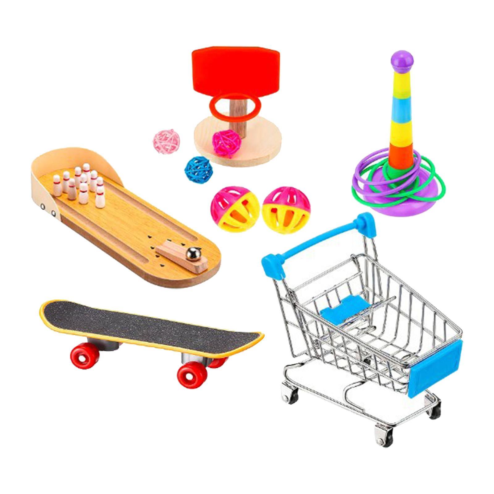 Parrot Training Toys Interactive Cage Toys for Pet Bird Cockatiel Supplies