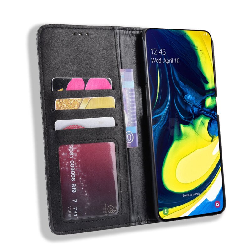 Bao da Nam châm dạng ví SamSung Galaxy A90 Fashion Case