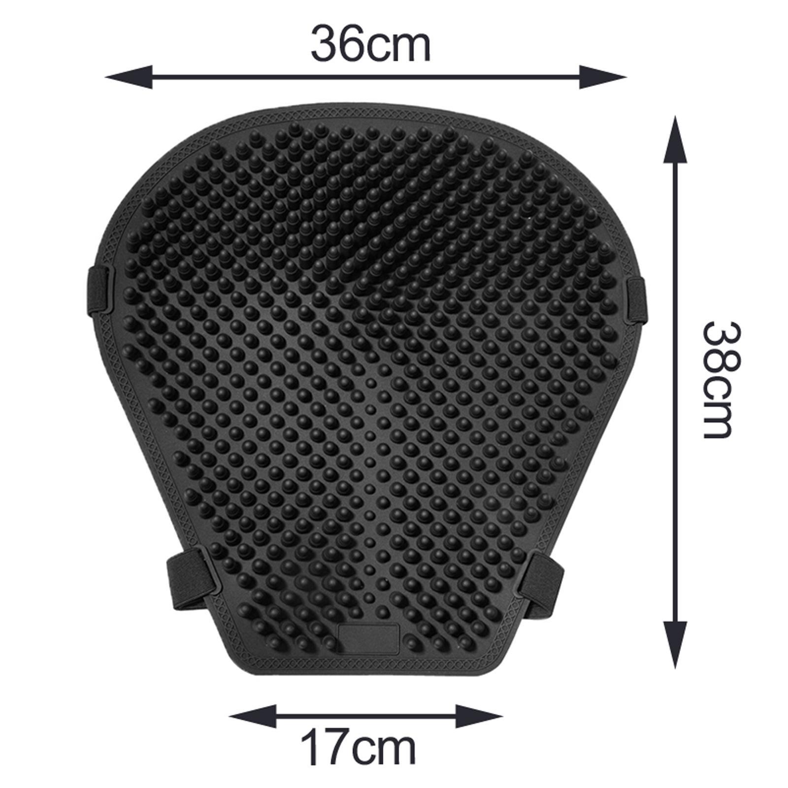 Silicone Motorcycle Seat Cushion Decompression Seat Cover Seat Pad
