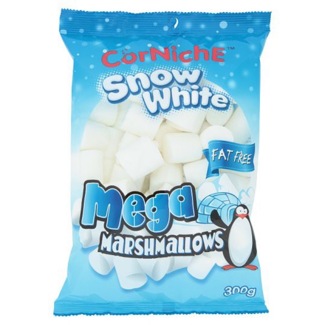 kẹo marshmallow snow white corniche 120g 1