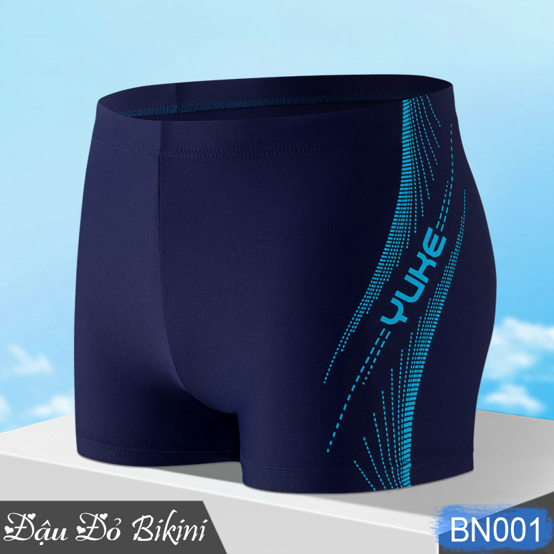 Quần bơi nam dáng ngắn, phom ôm đùi, hoạ tiết đa dạng, chất thun bơi lạnh co giãn tốt, ít thấm nước, nhanh khô | BN001