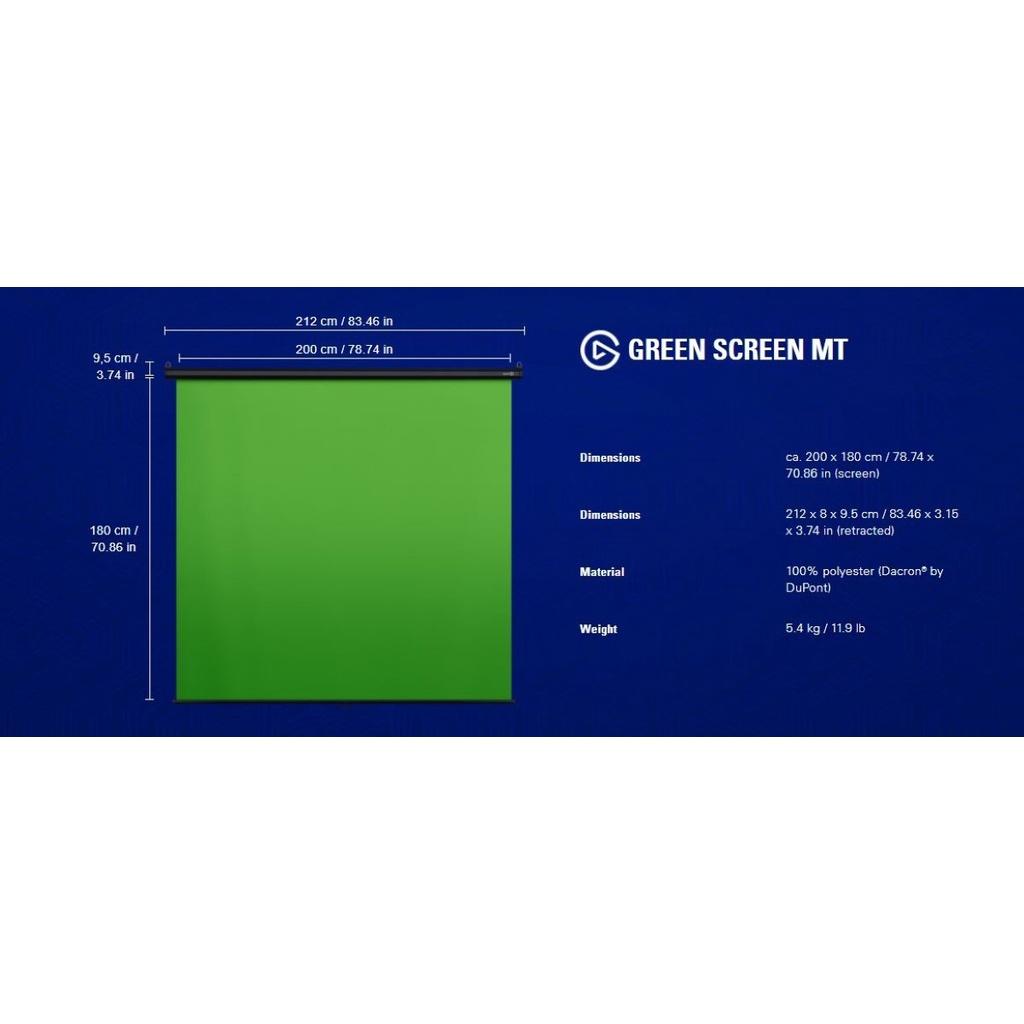 Màn hình Corsair phông xanh treo Stream Elgato Green Screen MT 10GAO9901 Hàng chính hãng