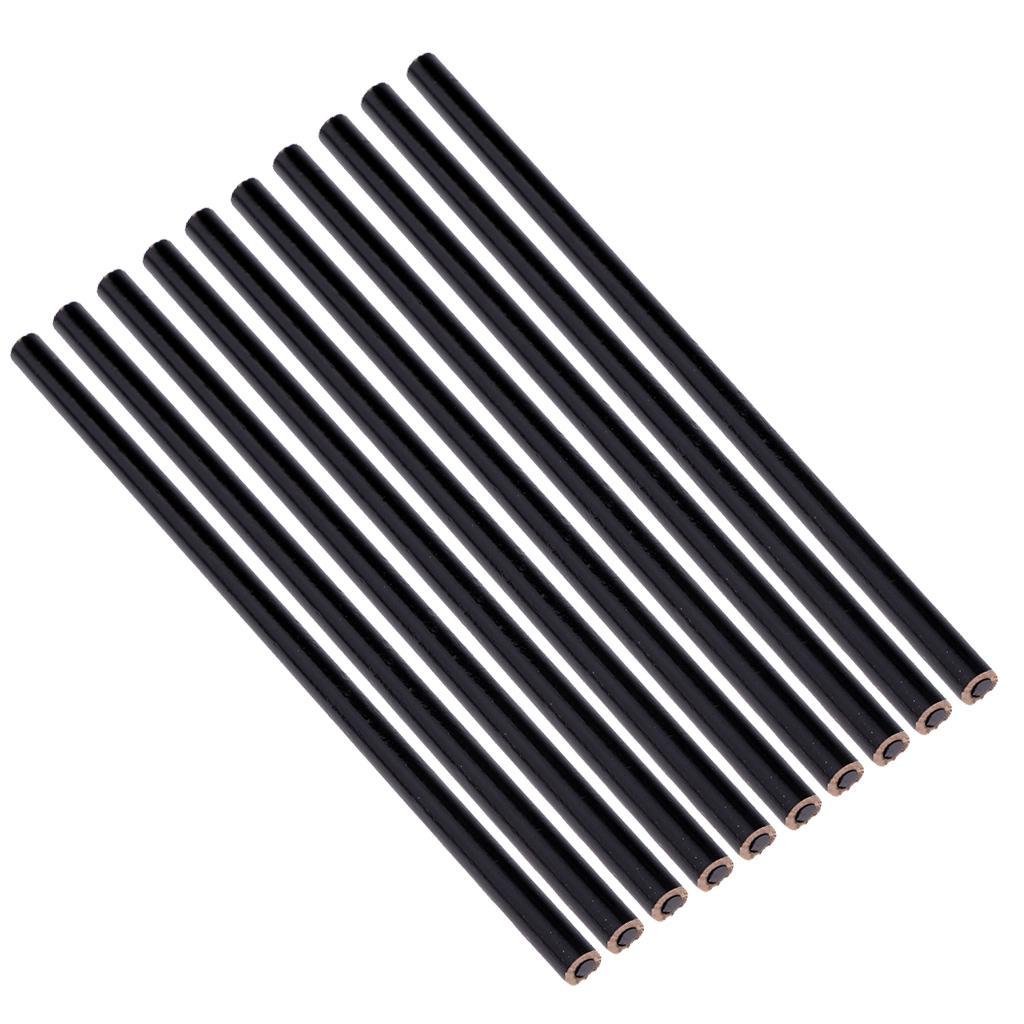 20 Pieces Lots Black White Lead Pencil Sketching Pencils China Marker Wood Fabric Sewing Pencils Tailors Patchwork Dressmaking Craft Tools Drawing Accessories