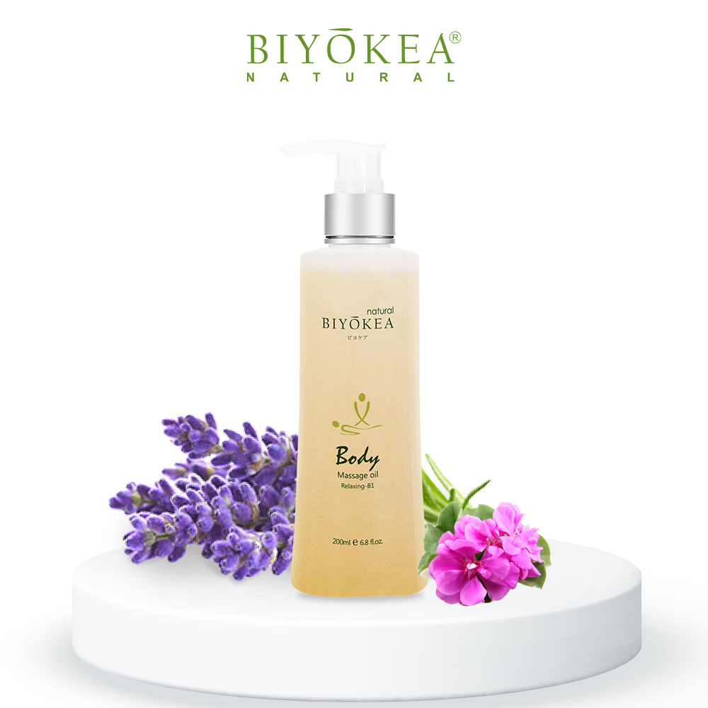 Dầu Massage Body Biyokea Premium - Relaxing B1 Thư Giãn (200ml)