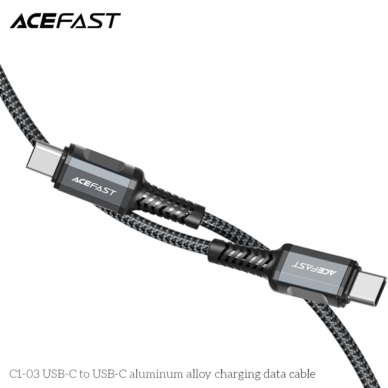 Cáp Sạc Acefast Type C To Type C 1.2m C1-03 - Hàng Chính Hãng