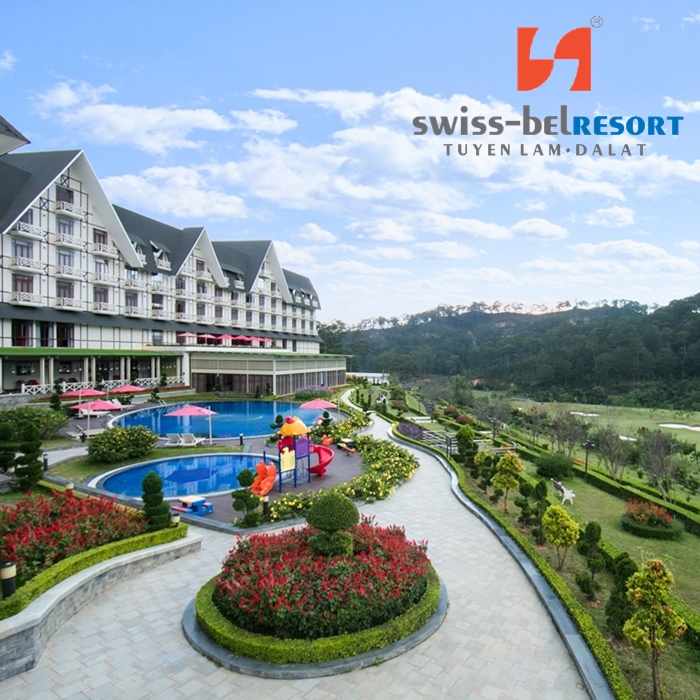 Swiss-Bel Resort Tuyền Lâm 5* Đà Lạt - Phòng Deluxe Golf View Xịn Sò, Bữa Sáng, Hồ Bơi Ngoài Trời View Cực Đẹp, Hồ Bơi Trong Nhà, Xe Đưa Đón Sân Bay Và Trung Tâm