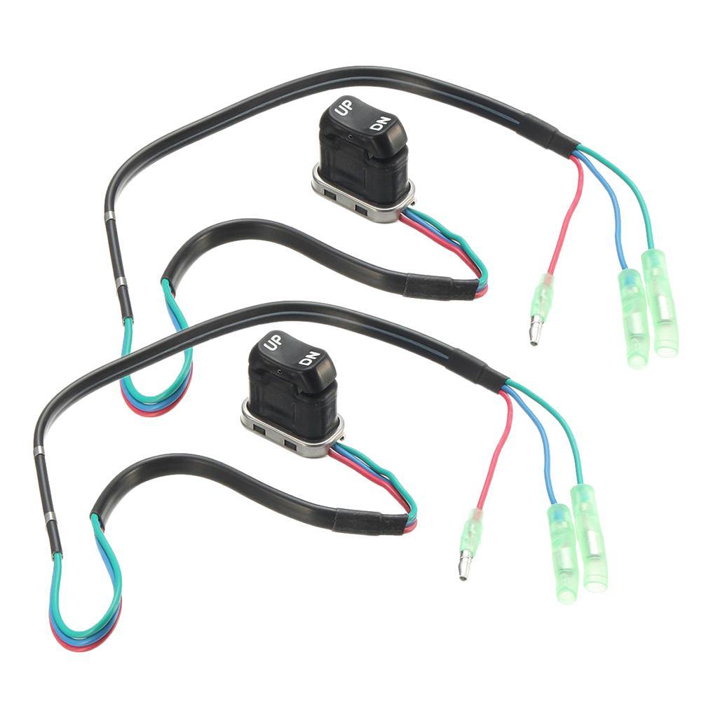 2x Boat Trim & Tilt Switch A for Yamaha 703-82563-02 Outboard Motor Engine